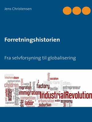 cover image of Forretningshistorien